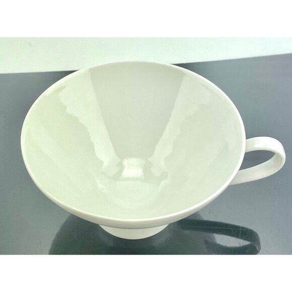 Vintage 90s Rosenthal Studio Line cup, Athenia pattern, white porcelain, for 1 - Picture 4 of 9